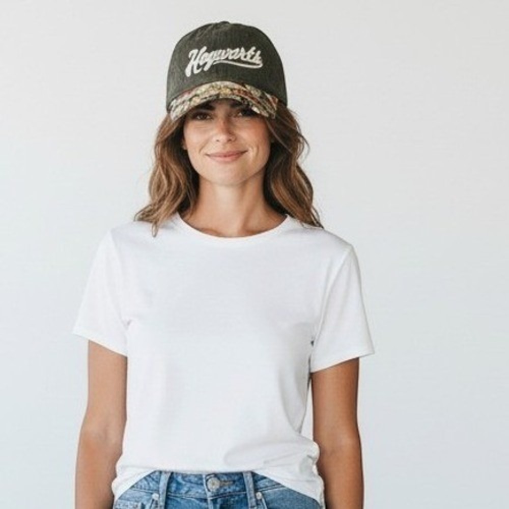 Harry Potter Hogwarts Baseball Cap - Hat Adjustable - One Size - Adults